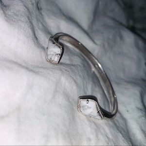Kendra Scott Silver Marble cuff